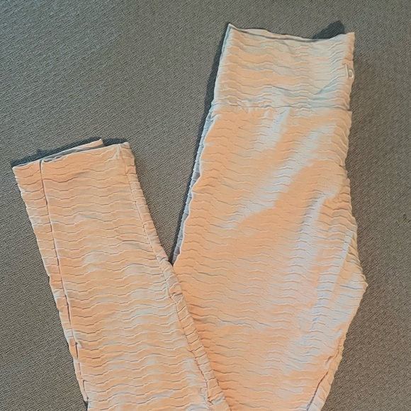 Light pink / cream booty by brabants leggings - Picture 2 of 4